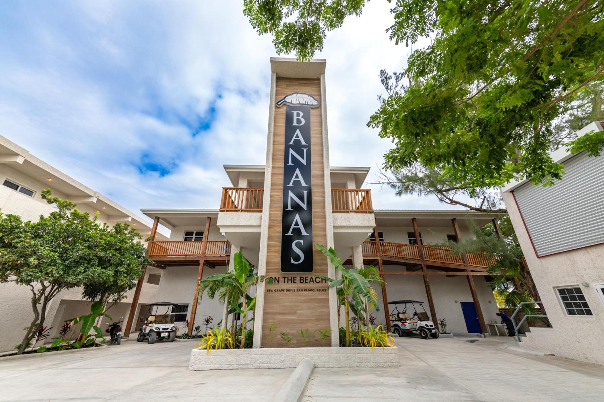 Bananas On The Beach San Pedro (Ambergris Caye) Exterior foto